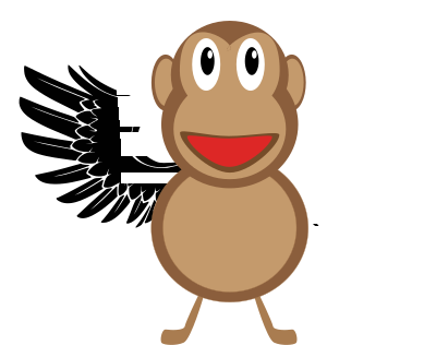 Angel money clipart