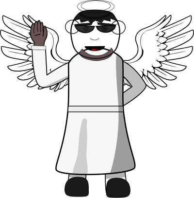 Angel Sunglasses clipart