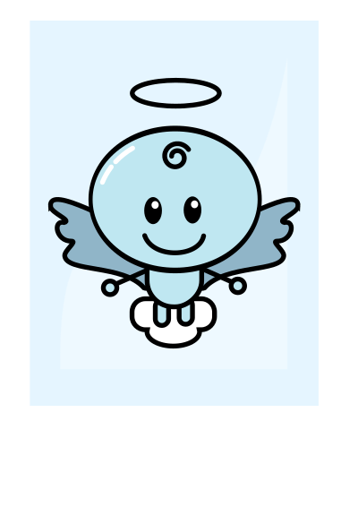 Angel vector clipart