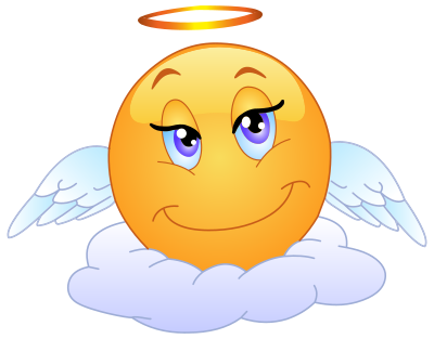 Angelic Smiley clipart
