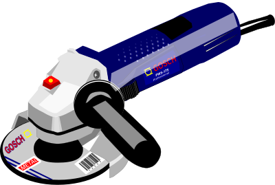 Angle Grinder clipart