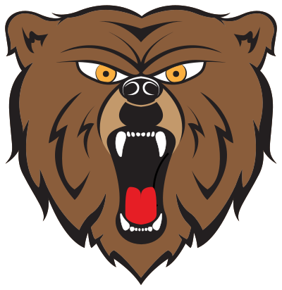 Angry Bear By HulmDesign clipart