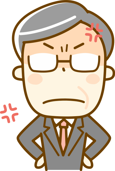 Angry Boss clipart