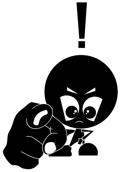 Angry boy clipart