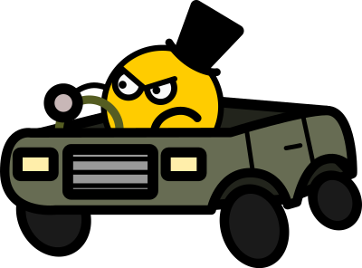 Angry Driving clipart