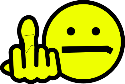 Angry Smiley clipart