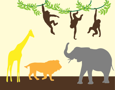Animal Montage clipart