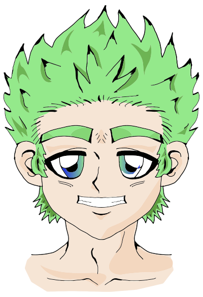 Anime Boy clipart