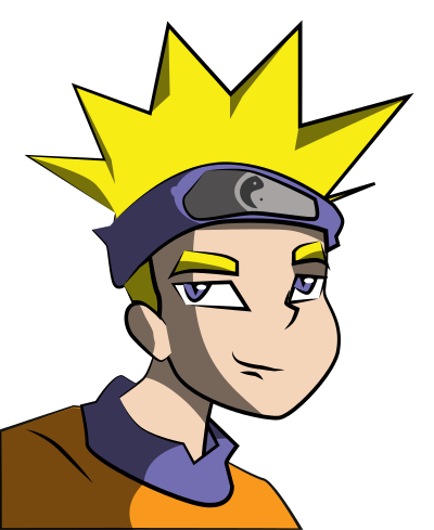 Anime Boy clipart