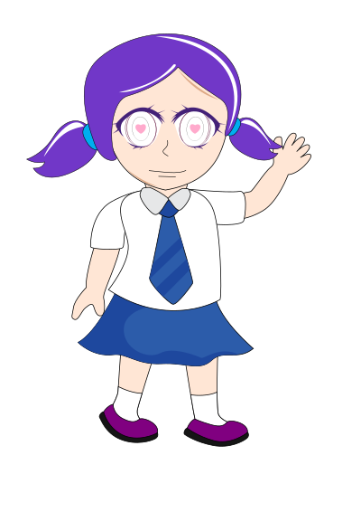 Anime - curso inkscape clipart