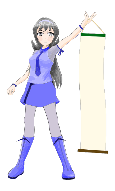 Anime Girl Cola Mateya clipart