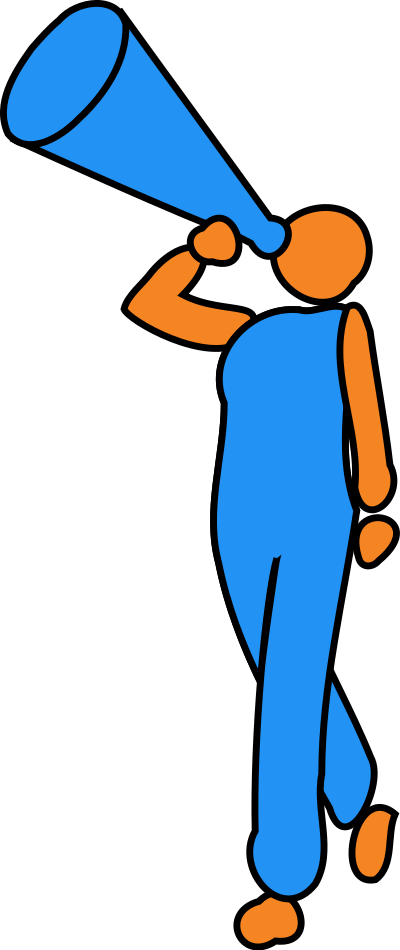 Announcing clipart