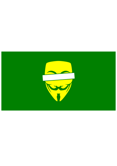 Anonymous Censored Brasil 02 clipart