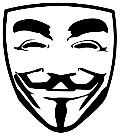 Anonymous Face Mask clipart