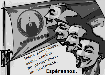 Anonymous Legion clipart