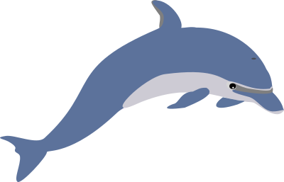 Another dolphin clipart