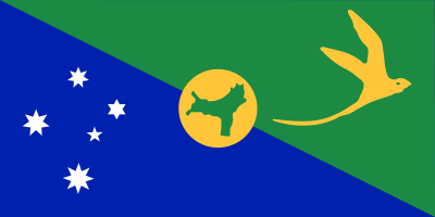 Antarctica Christmas Island flag clipart