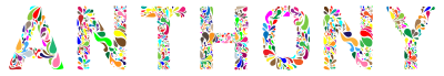 Anthony Typography clipart