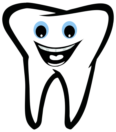 Anthropomorphic Tooth clipart