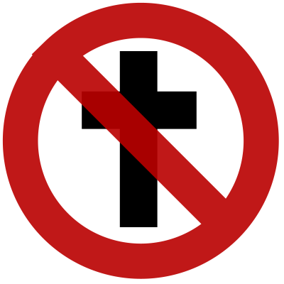 Anti Christian clipart