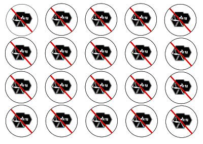 Anti-Prism Buttons clipart
