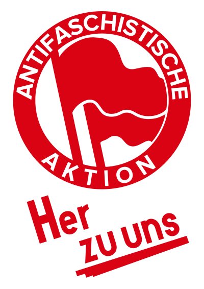 Antifaschistische Aktion Poster clipart