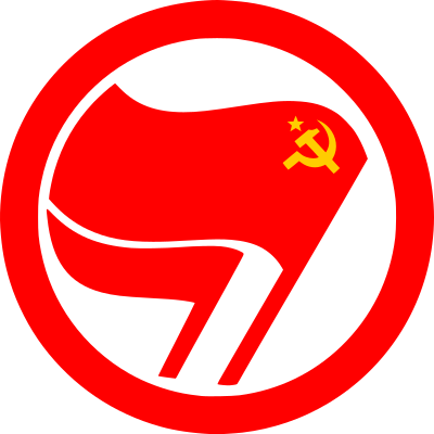 Antifascist communist action clipart
