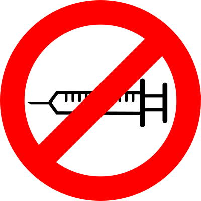 Antivaxxers Sign clipart