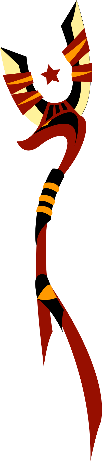 Anubis staff clipart