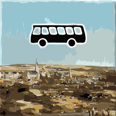 Any Bus to Ronsdorf, Wuppertal clipart