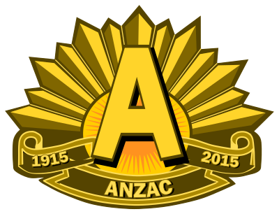 Anzac Logo 1915-2015 clipart