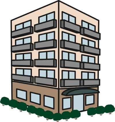 Apartment Building clipart