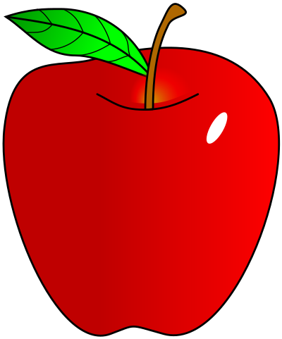 Apple (#1) clipart