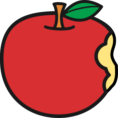 Apple Bite clipart