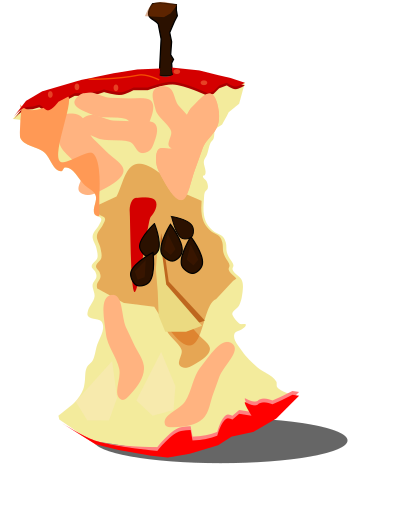 Apple Core clipart