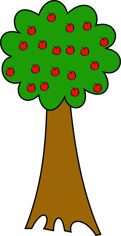 Apple tree clipart