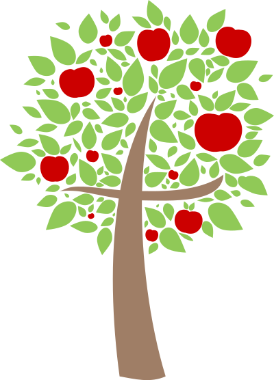 Apple Tree Cross clipart