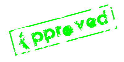Approved Stamp clipart