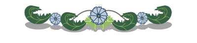 Arabesque fleurie clipart