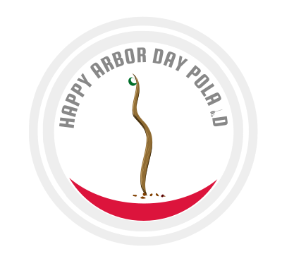 Arbor Day Wishes To Poland clipart