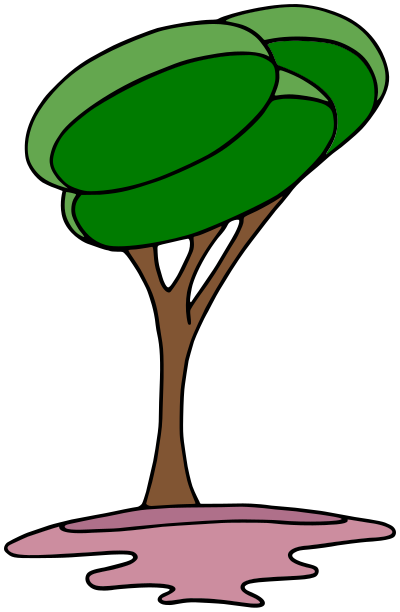 Arbre-modern clipart