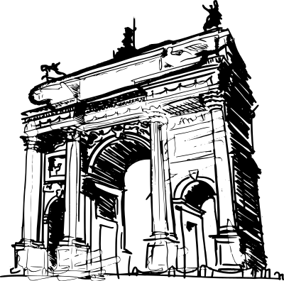 Arc De Triomphe clipart