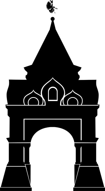 Arch in Vladivostok clipart