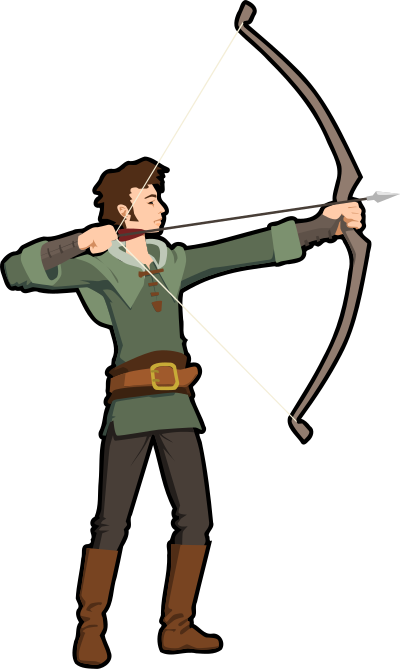 Archer clipart