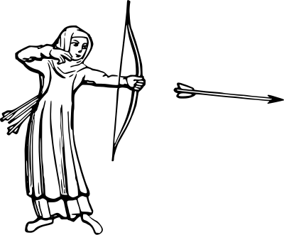 Archer clipart