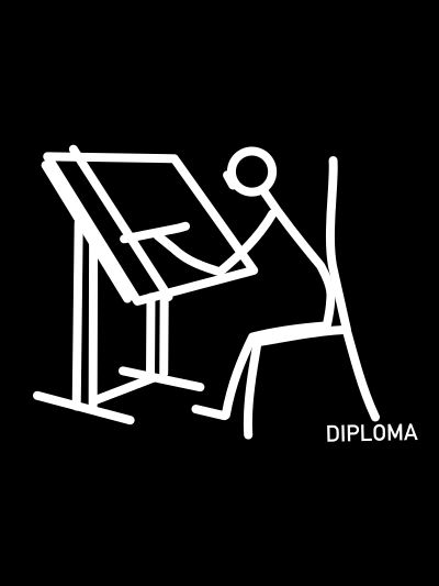 Architect drafting clipart