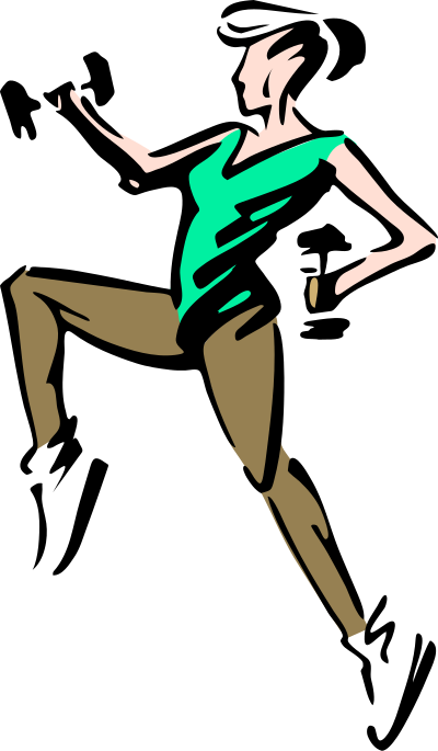 Architetto -- Aerobics clipart