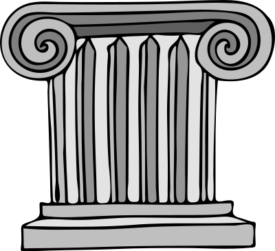 Architetto -- Capitello modanatura clipart