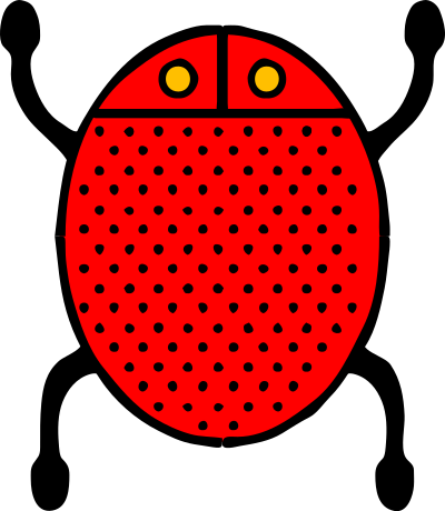 Architetto -- Coccinella 02 clipart