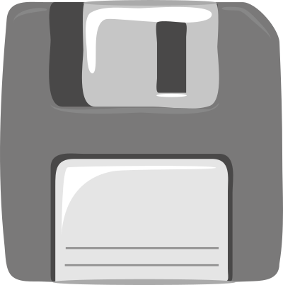 Architetto -- Floppy disk clipart
